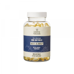 Full Spectrum CBD Softgels – 50MG By Lazarus Naturals